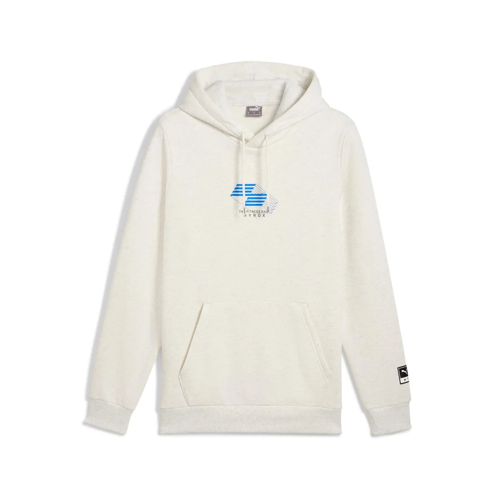 HYROX x PUMA Graphic Hoodie - White - S Image 1