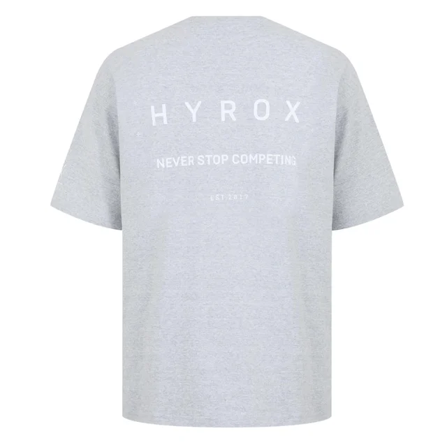 PUMA X HYROX WORLD 0S TEE - Gray