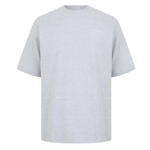 PUMA X HYROX WORLD 0S TEE - Gray