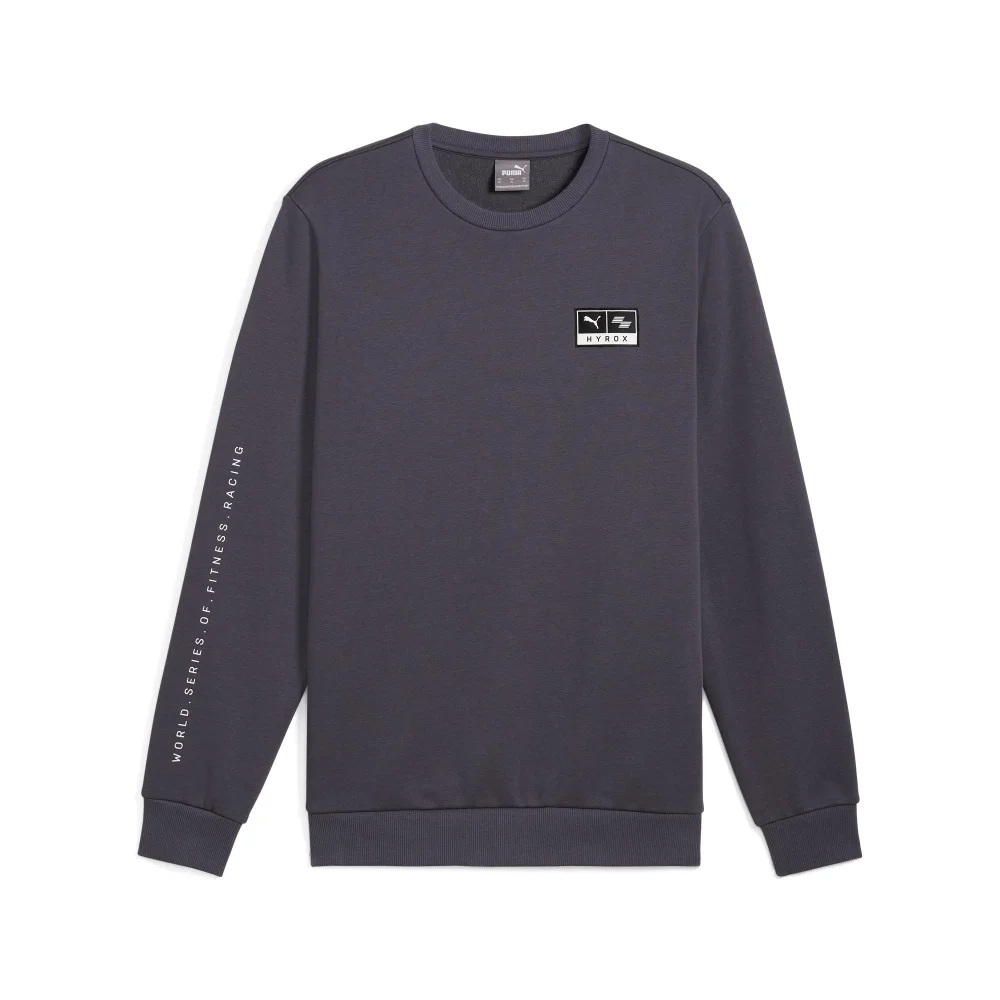 HYROX x PUMA Graphic Crew - Grey - L Image 1