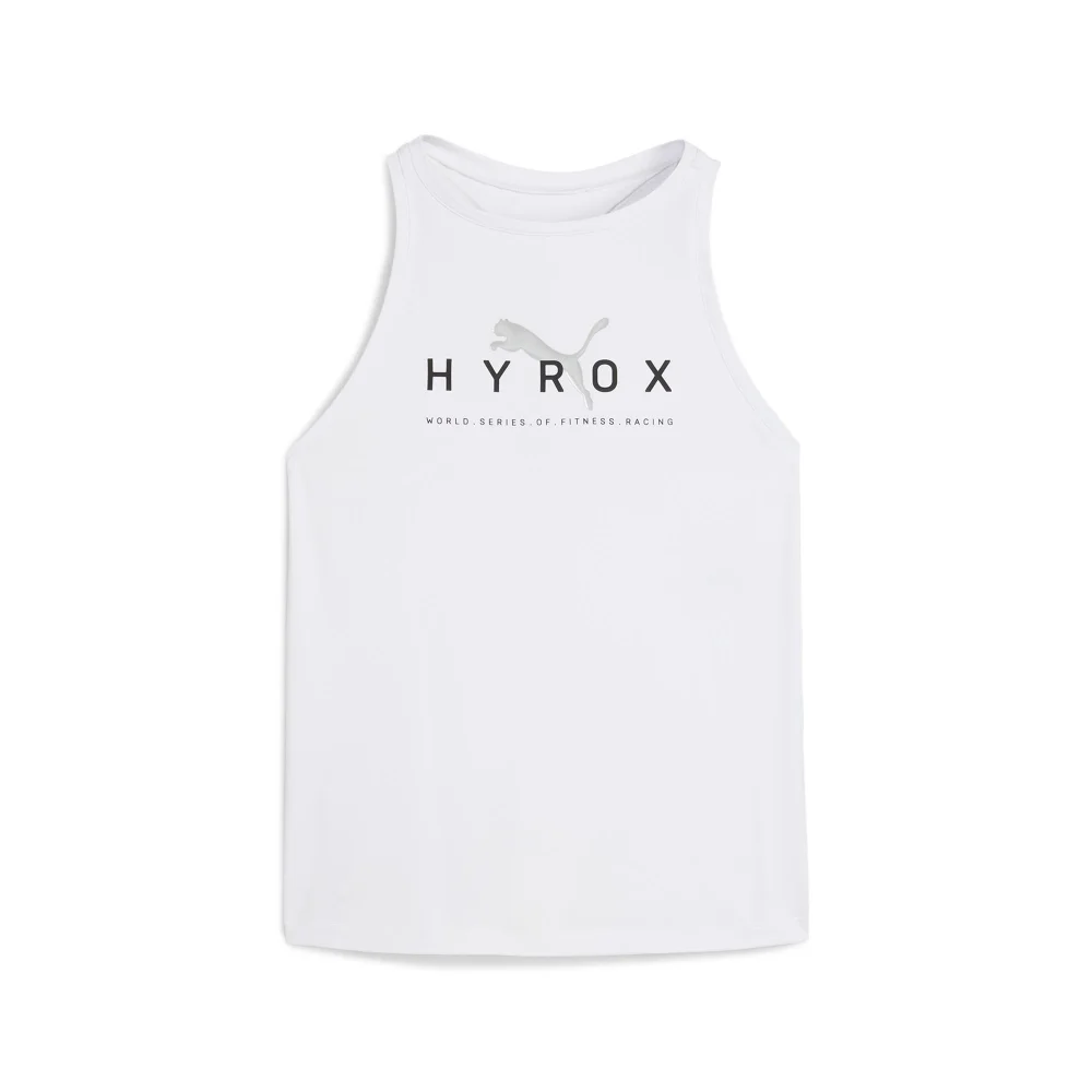 HYROX x PUMA Cloudspun Racerback Tank - White - M Image 1