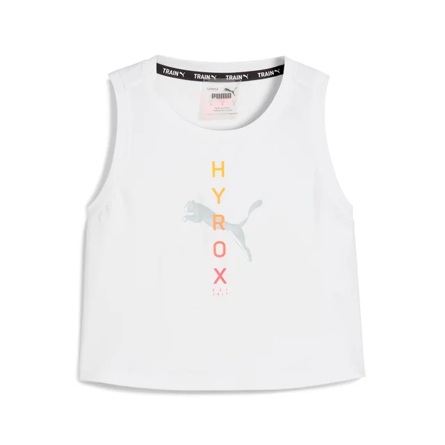 HYROX x PUMA Cloudspun Sleeveless Tank - White