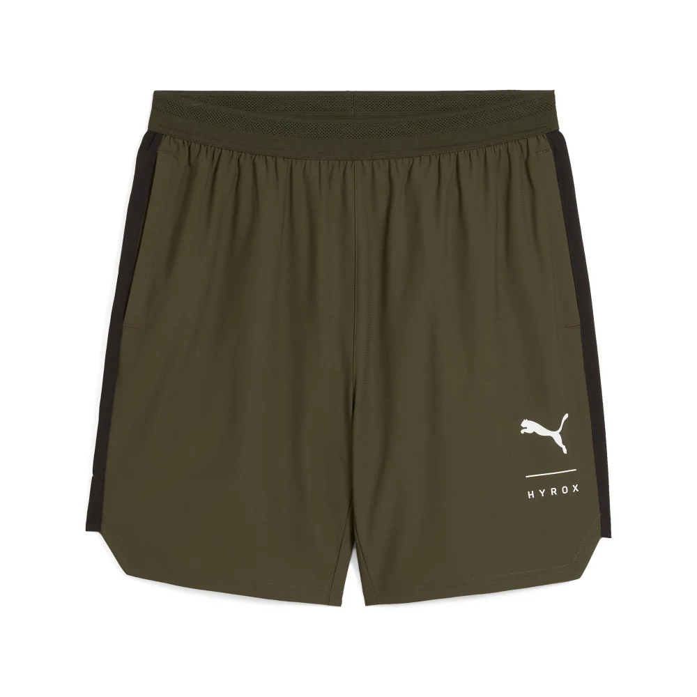 HYROX x PUMA Fuse Stretch 7" Short - Green - XL Image 1