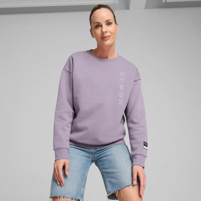 HYROX x PUMA Graphic Crew FL - Purple