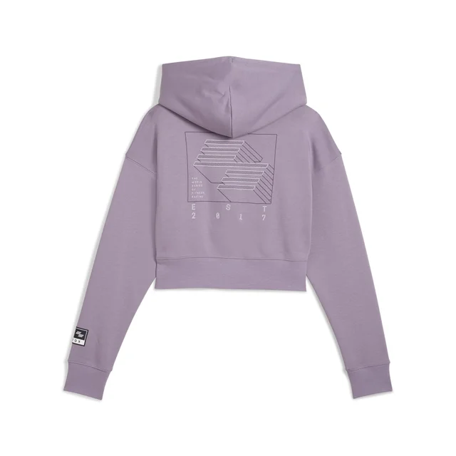 HYROX x PUMA Cropped Hoodie - Purple