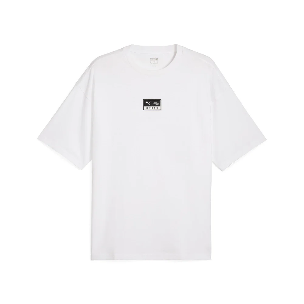 HYROX x PUMA Oversized Graphic Tee - White - XL Image 1