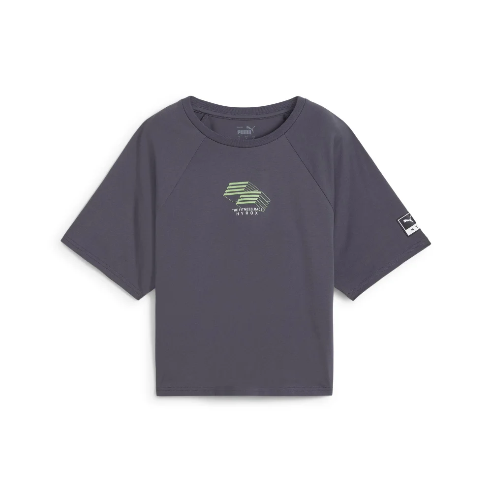 HYROX x PUMA Motion Cat Tee - Grey - S Image 1
