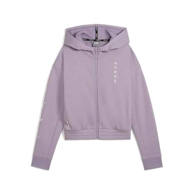 HYROX x PUMA Train Favorite Fleece Full Zip - Purple
