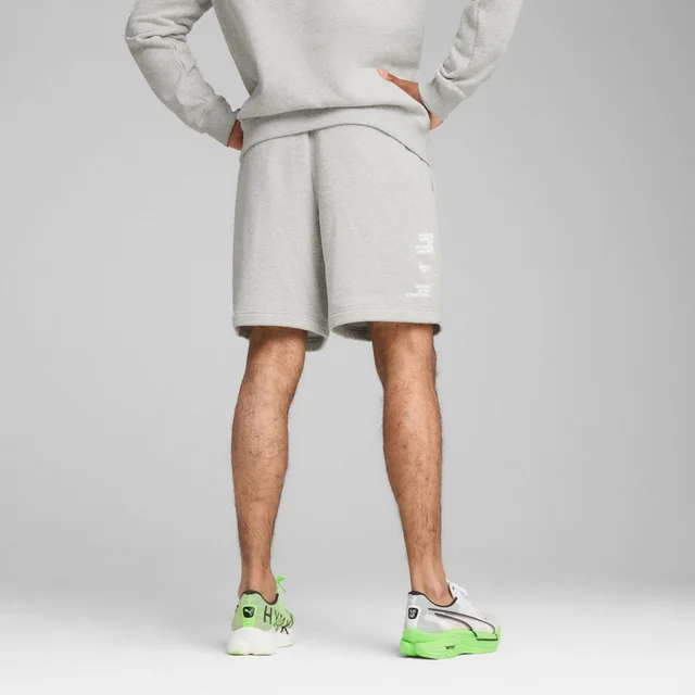 UNISEX SWEAT SHORT - grey