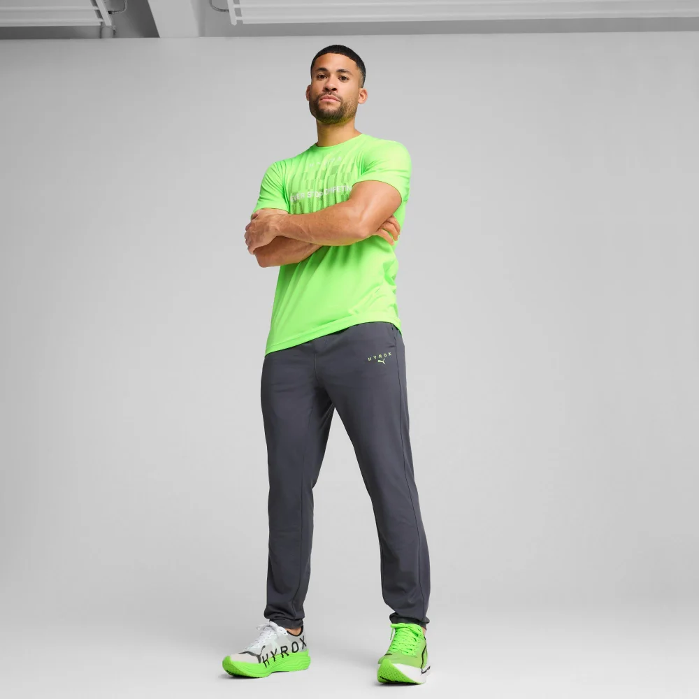 Mens PUMA x HYROX Cloudspun Jogger - Grey - S Image 1