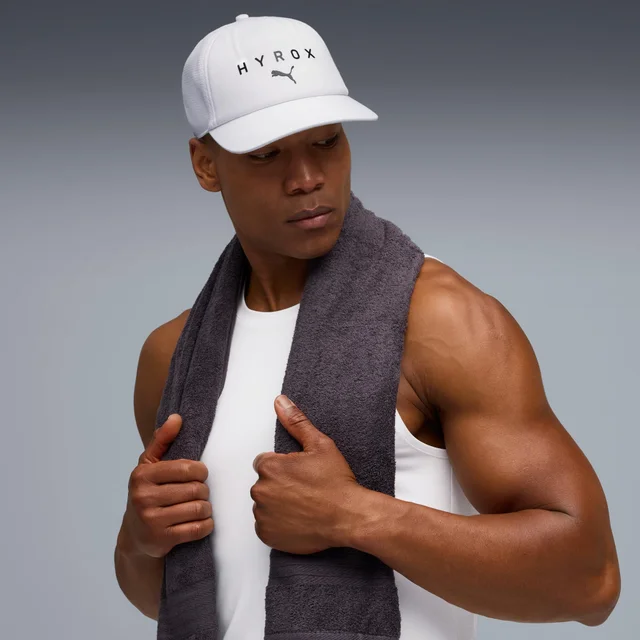 PUMA x HYROX Trucker Cap- white