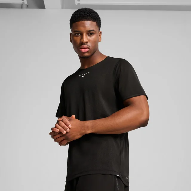 Mens PUMA x HYROX ULTRASPUN TEE - Black
