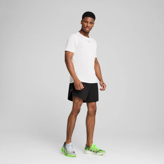 Mens PUMA x HYROX ULTRASPUN TEE - White
