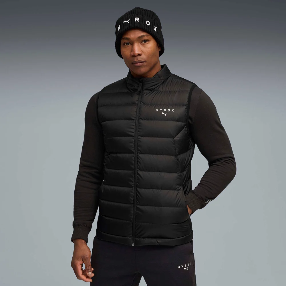 UNISEX PUMA x HYROX DOWN VEST - Black - XL Image 1