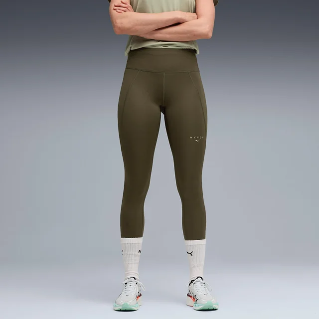 Womens PUMA X HYROX ESSENTIAL TIGHT - Green