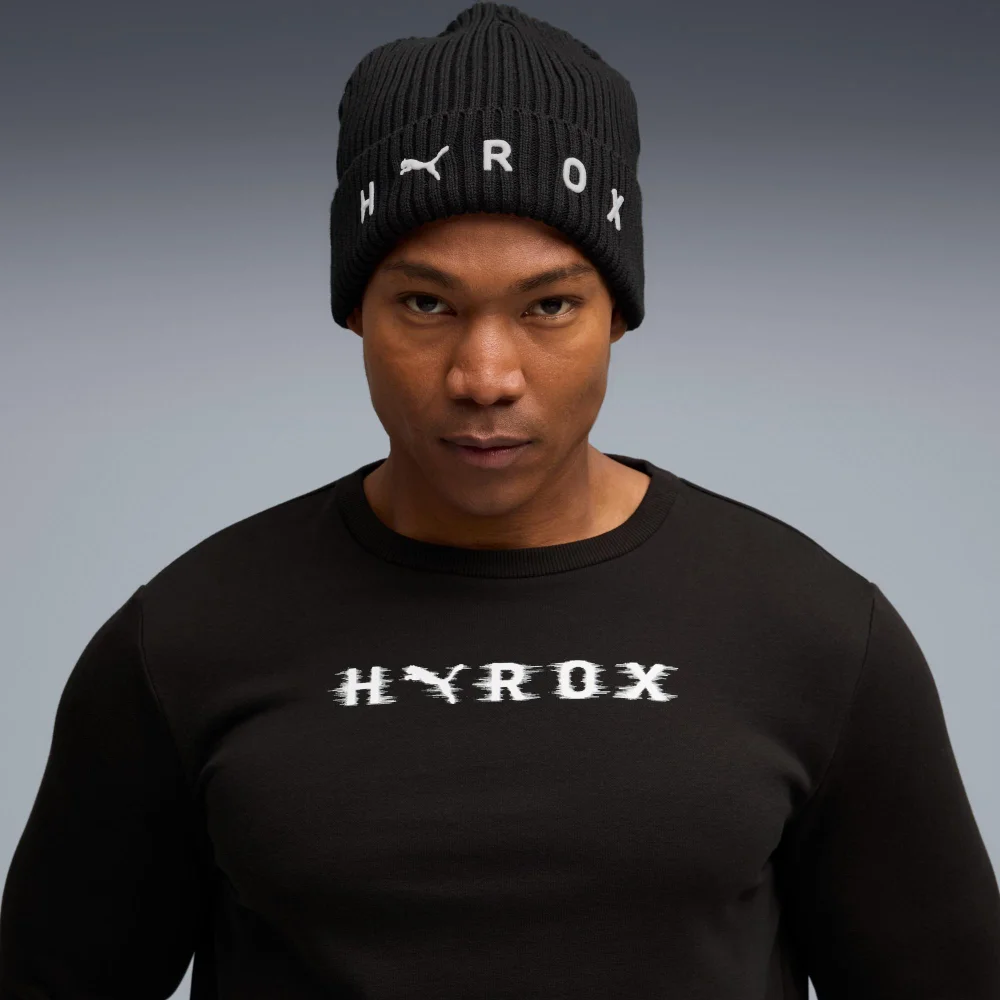 PUMA x HYROX Mid Crown Beanie - black Image 1