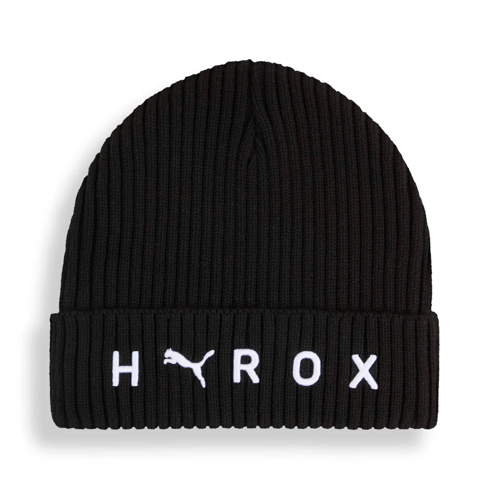 PUMA x HYROX Mid Crown Beanie - Black Image 1