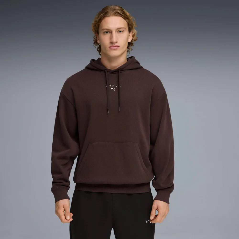 MEN'S HEAVYWEIGHT HOODIE - brown - M Image 1