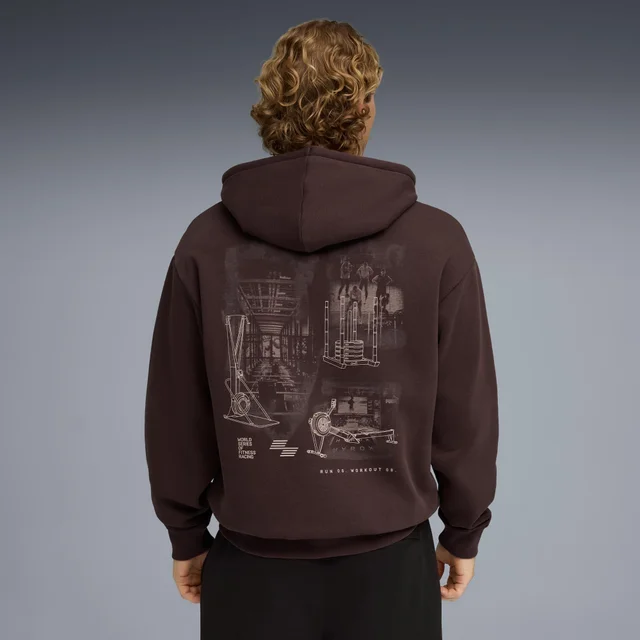 MEN'S HEAVYWEIGHT HOODIE - brown