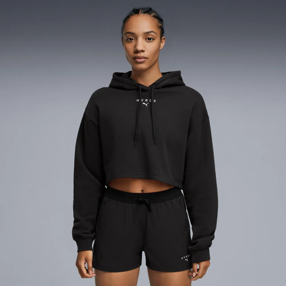 WOMEN'S HEAVYWEIGHT HOODIE - black - S Image 1