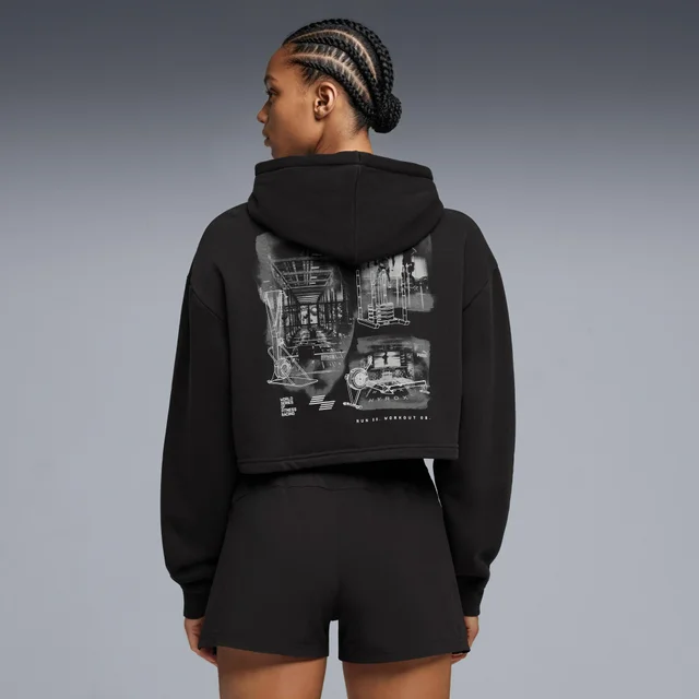 WOMEN'S HEAVYWEIGHT HOODIE - black