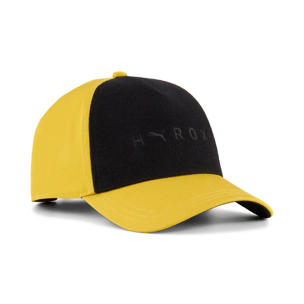 PUMA x HYROX VELCRO BB Cap - yellow Image 1