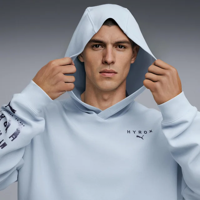 MEN'S CLOUDSPUN HOODIE - light blue
