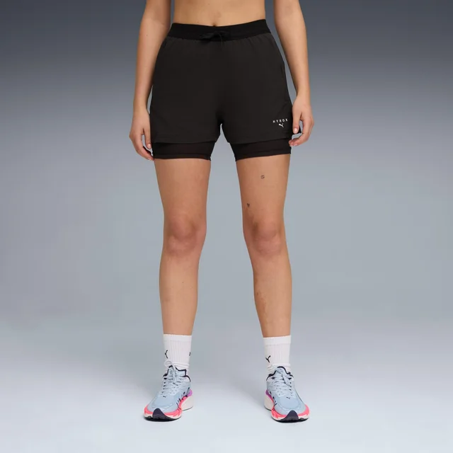 WOMEN'S DRYELITE 3" 2in1 SHORT - black