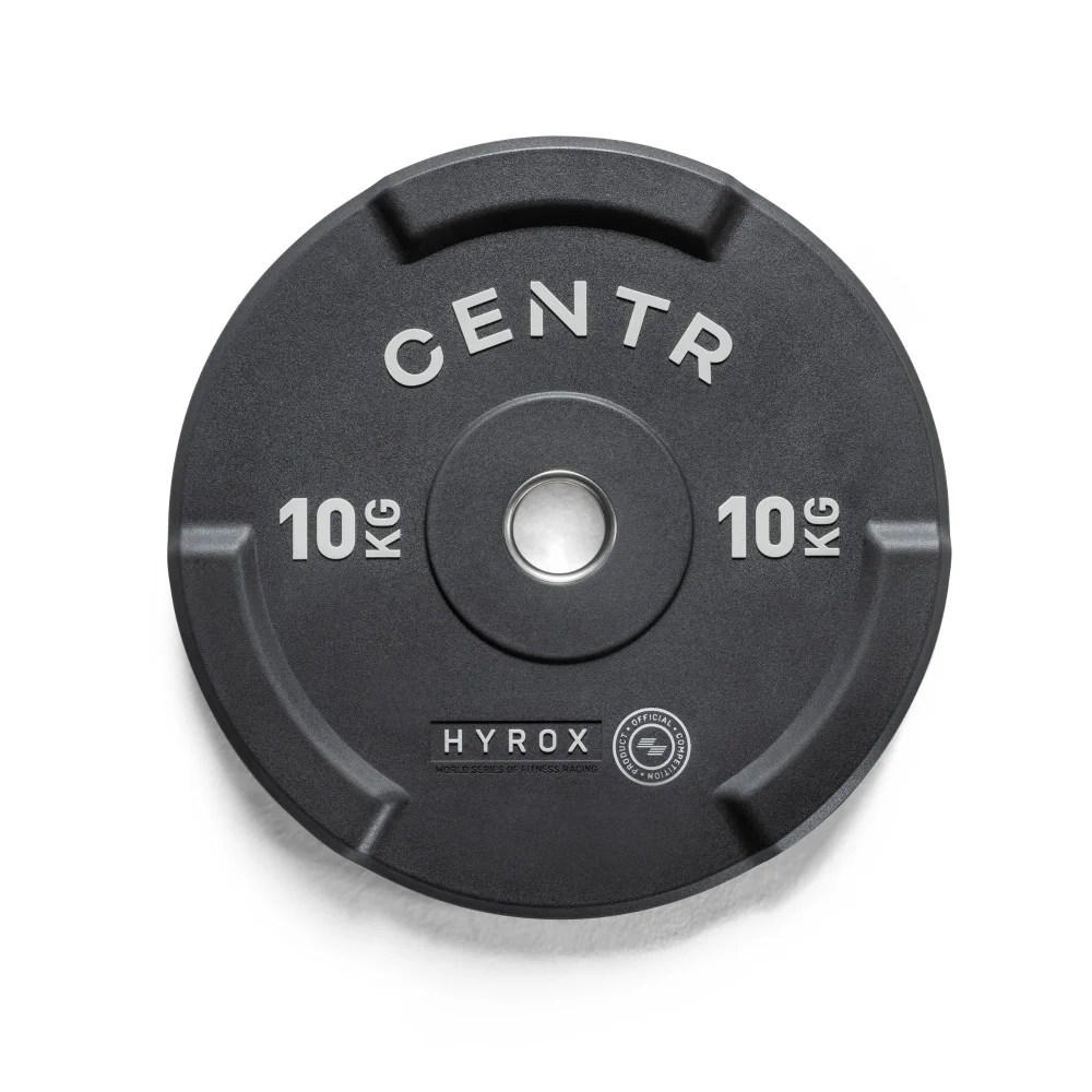Centr x HYROX Competition Edge Bumper Plate - 10 kg Image 1