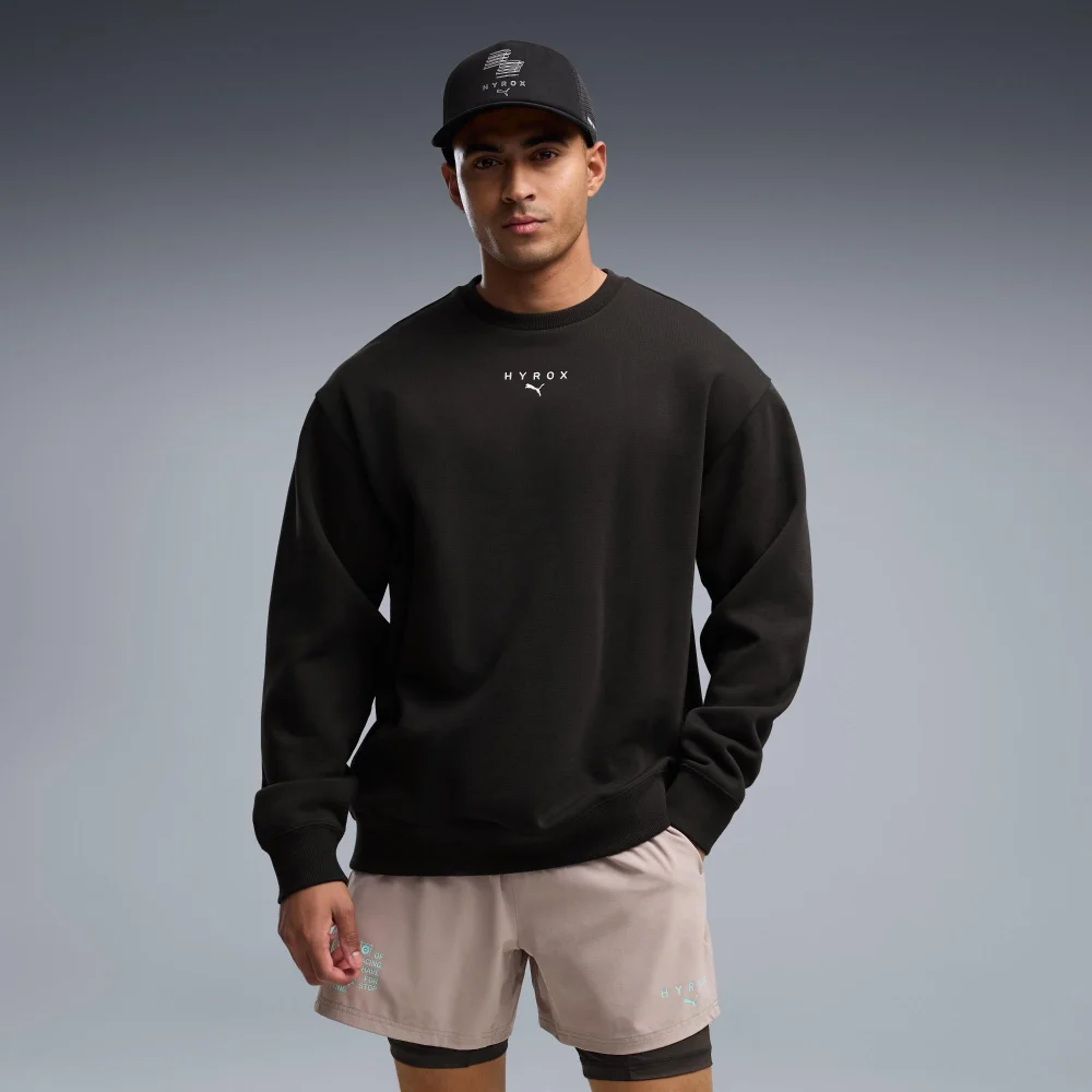 MEN'S HEAVYWEIGHT CREWNECK - black - S Image 1