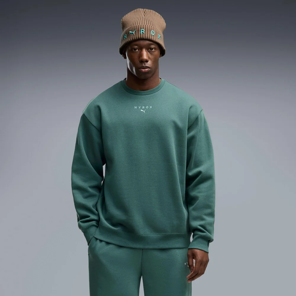 MEN'S HEAVYWEIGHT CREWNECK - green - S Image 1