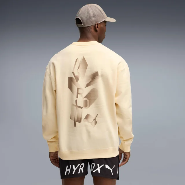 MEN'S HEAVYWEIGHT CREWNECK - cream