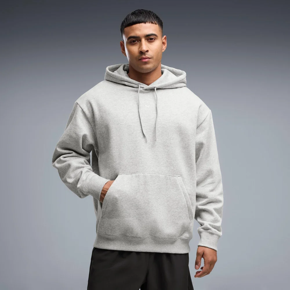 MEN'S HEAVYWEIGHT HOODIE - grey - S Image 1