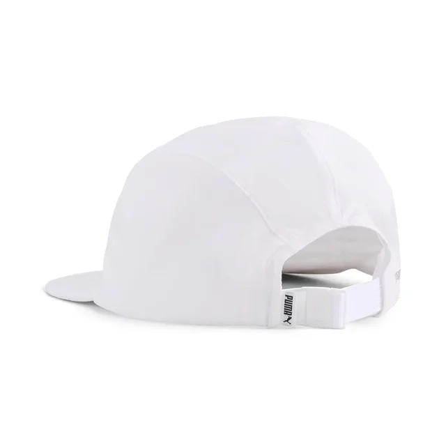 RUNNING 5 Panel Cap - white