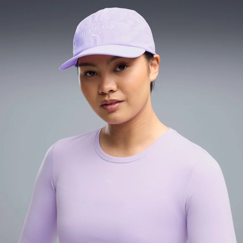 RUNNING 5 Panel Cap Graphic - purple Image 1