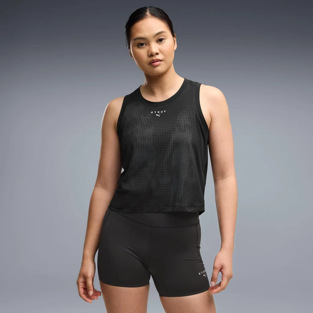 WOMEN'S CLOUDSPUN THERMOADAPT CROP TANK - black - XS Image 1