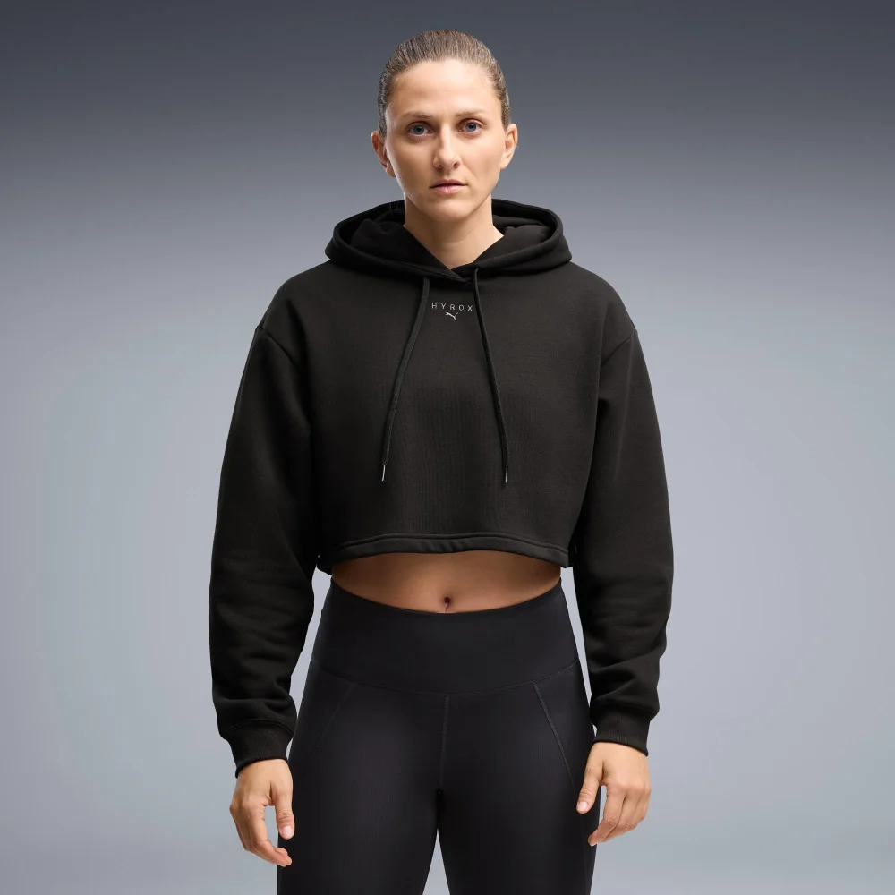 WOMEN'S HEAVYWEIGHT HOODIE - black - XS Image 1