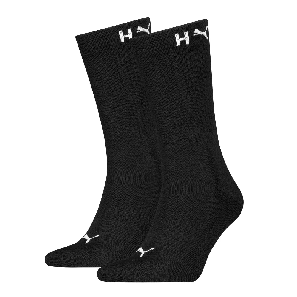 EVERYDAY CREW SOCKS 2 pack - black - 35/38 Image 1